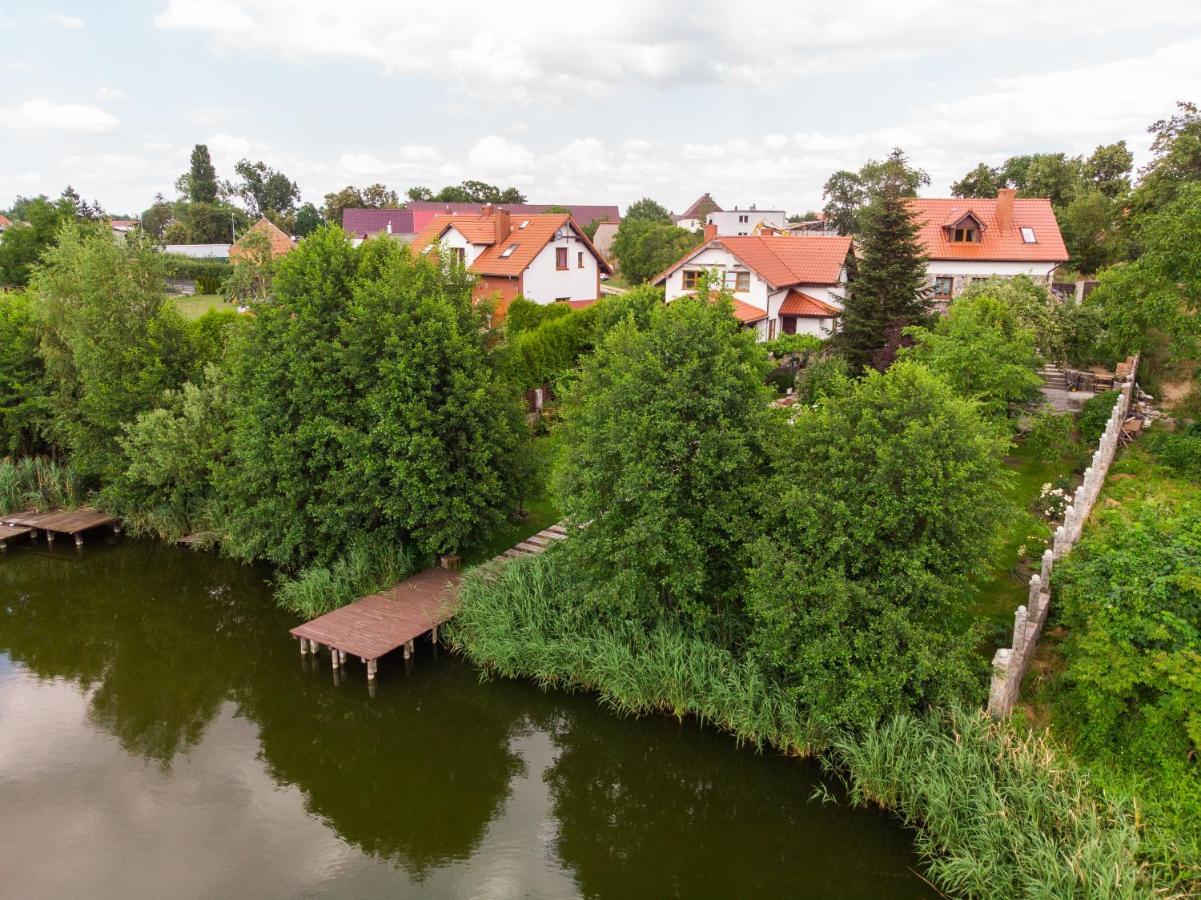 Dom Nad Jeziorem Z Prywatnym Pomostem I Lodka - Wifi I Parking W Cenie Villa Strzelce Krajenskie Buitenkant foto